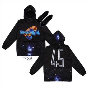 Hooded Space Jam Hoodie 3x